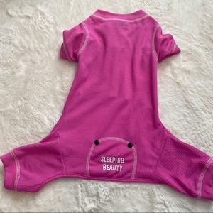Sleeping Beauty Pink Dog Onesie